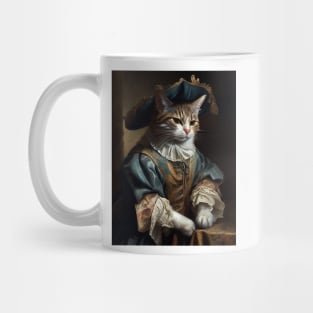 Victorian Cat Portrait 3 Mug